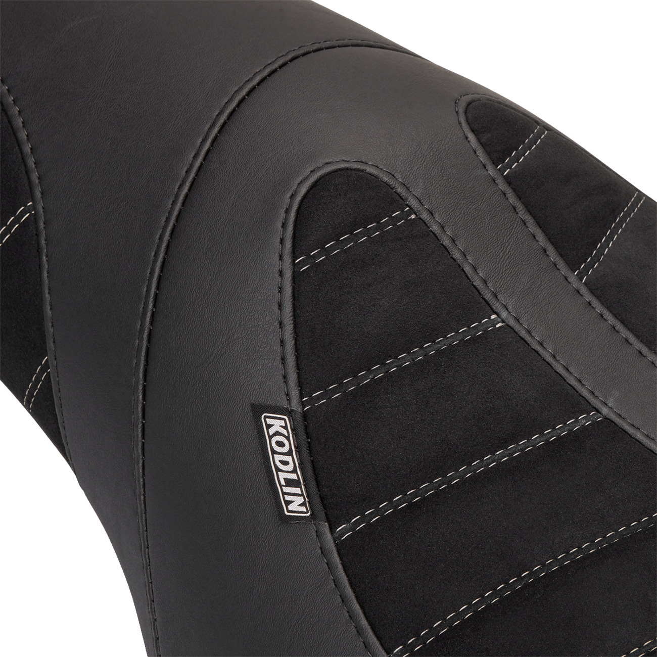 Mustang Kodlin Signature Series Alcantara Seat fits 2008-24 Harley Touring 76292