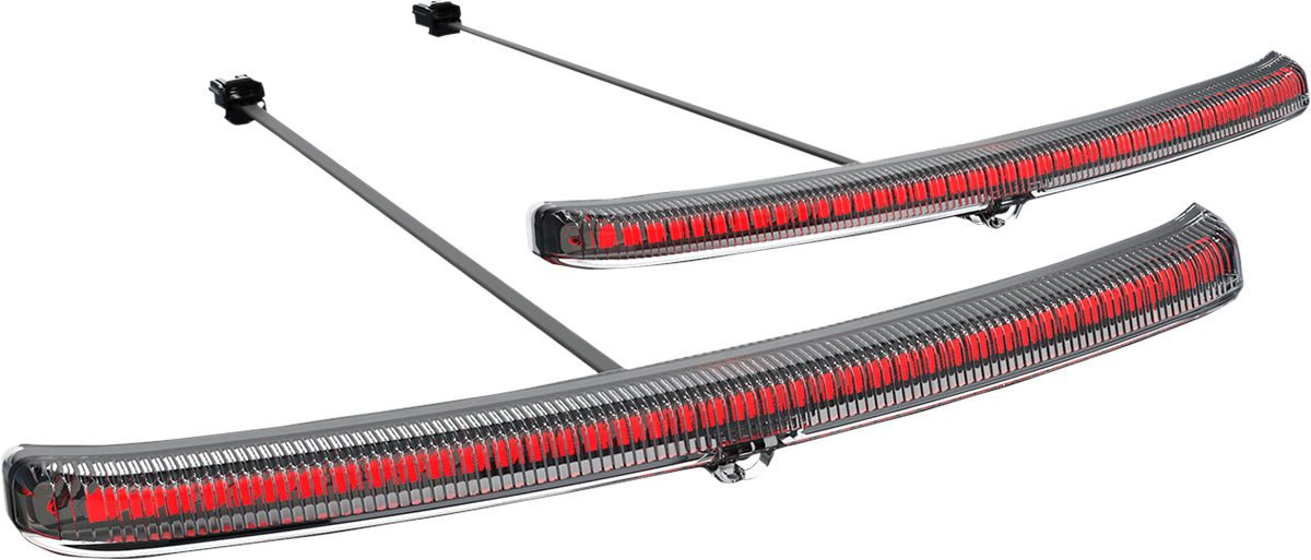 Ciro LED Fender Blades Motorcycle Lights 2009-2024 Harley Touring Trike Models