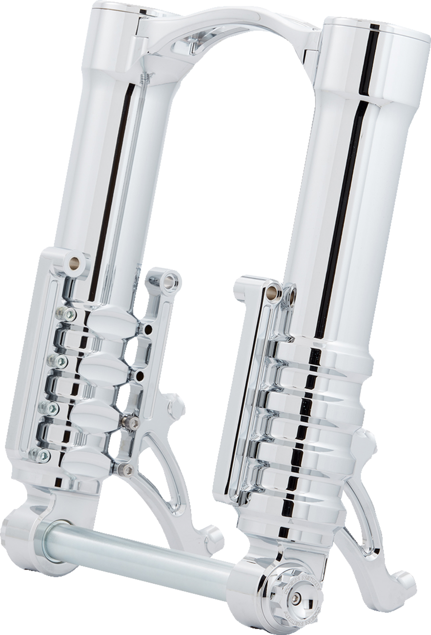 Arlen Ness Chrome Method No Flex Inverted Fork Legs for 2014-2025 Harley Touring
