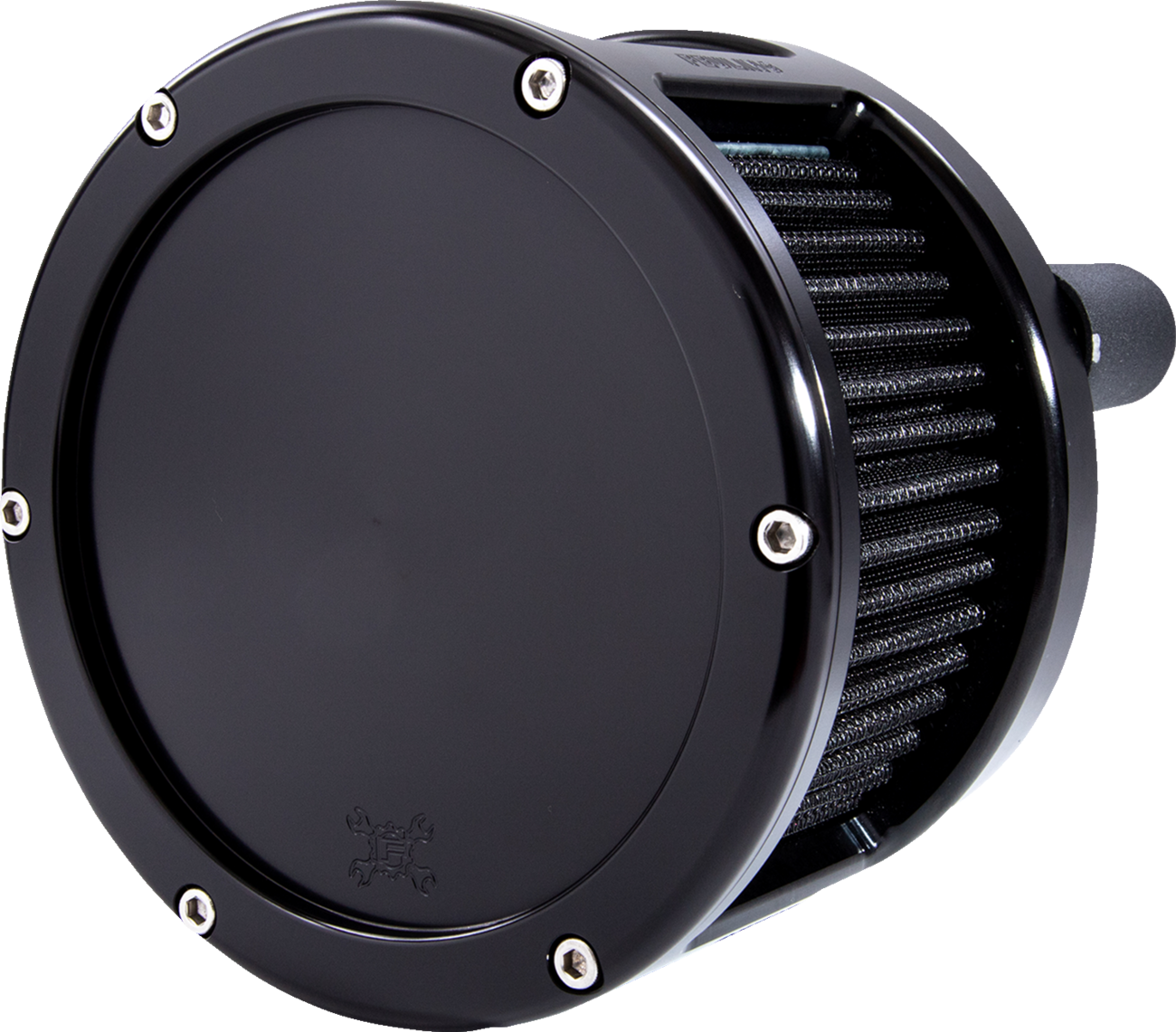 Feuling BA Race Series Solid Black Air Cleaner Kit 17-24 Harley Touring Softail