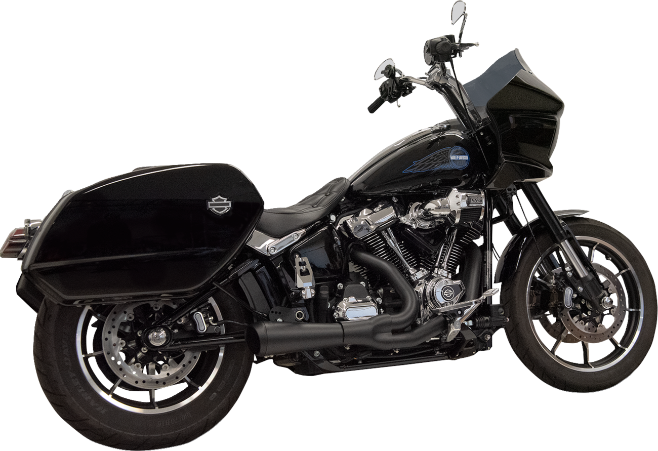 Bassani Ripper Black 2-1 Exhaust System fits 2025 Harley Softail FLHC FXLRST