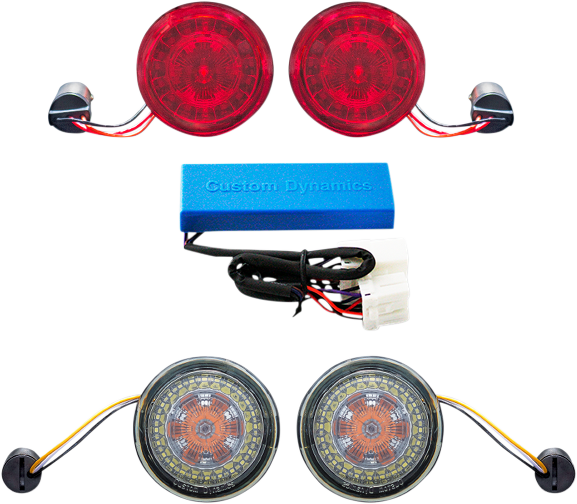 Custom Dynamics Turn Signal Conversion 2002-2013 Harley Softail Touring Models