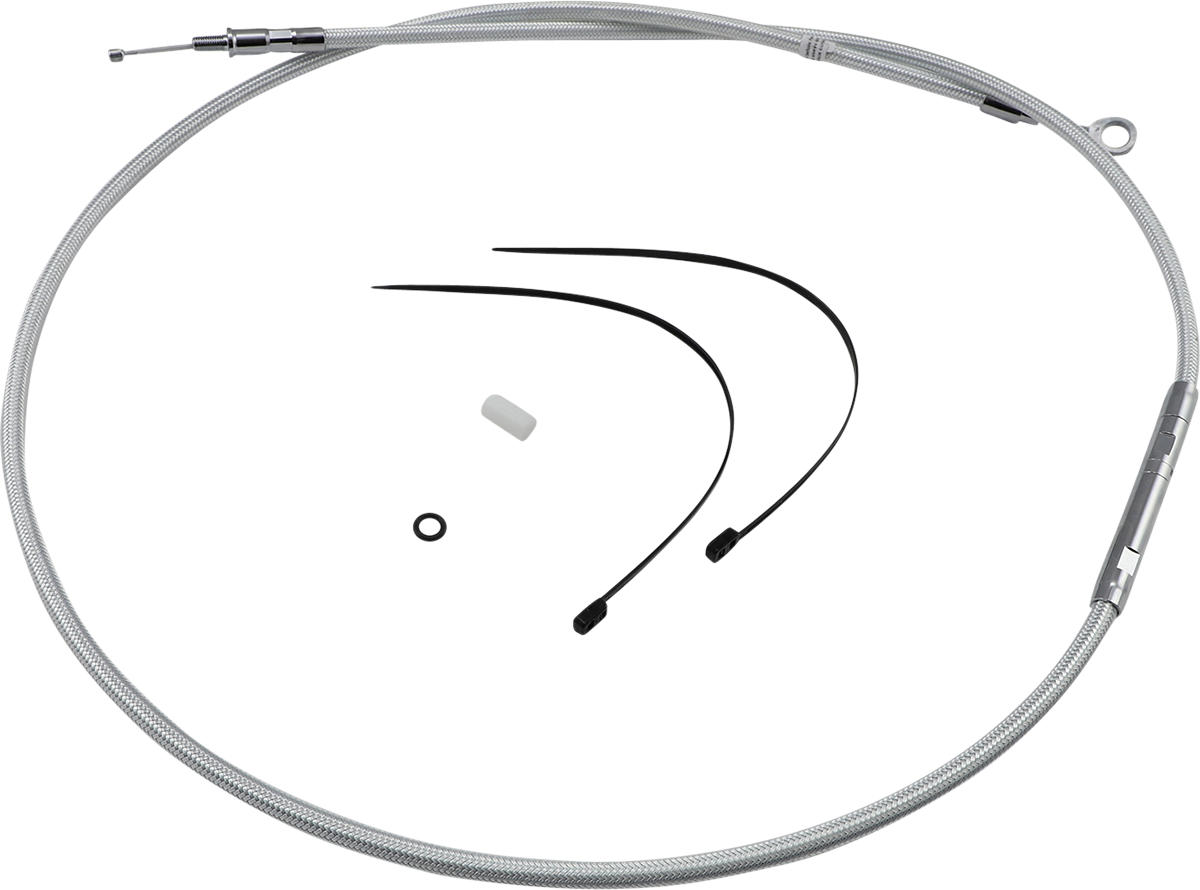 Magnum Chromite 68 11/16" Clutch Cable 1987-2006 Harley Dyna Softail Touring FXD