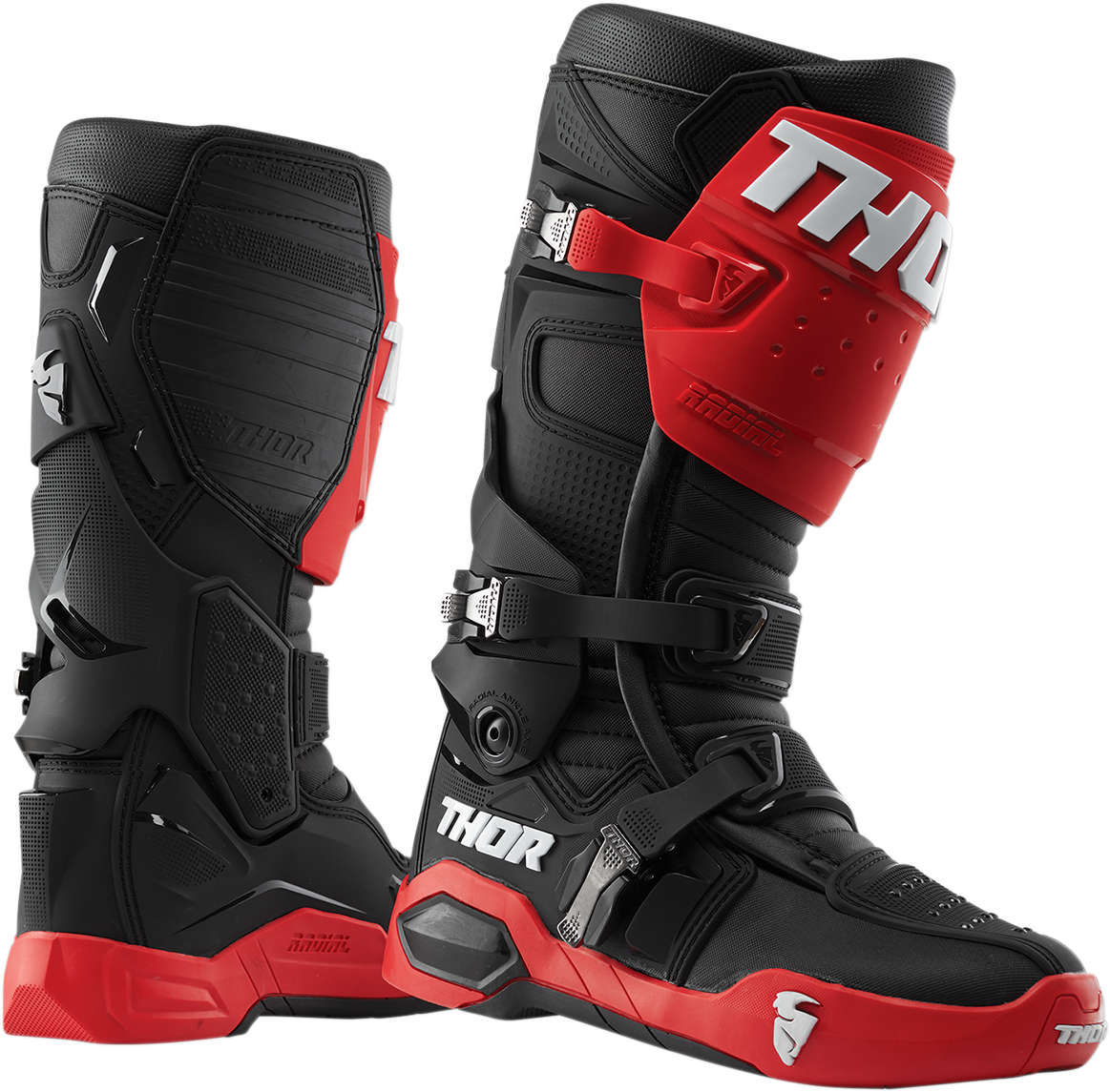 Thor Mens Pair Radial Off road Riding Dirt Bike Motocross MX Racing Boots