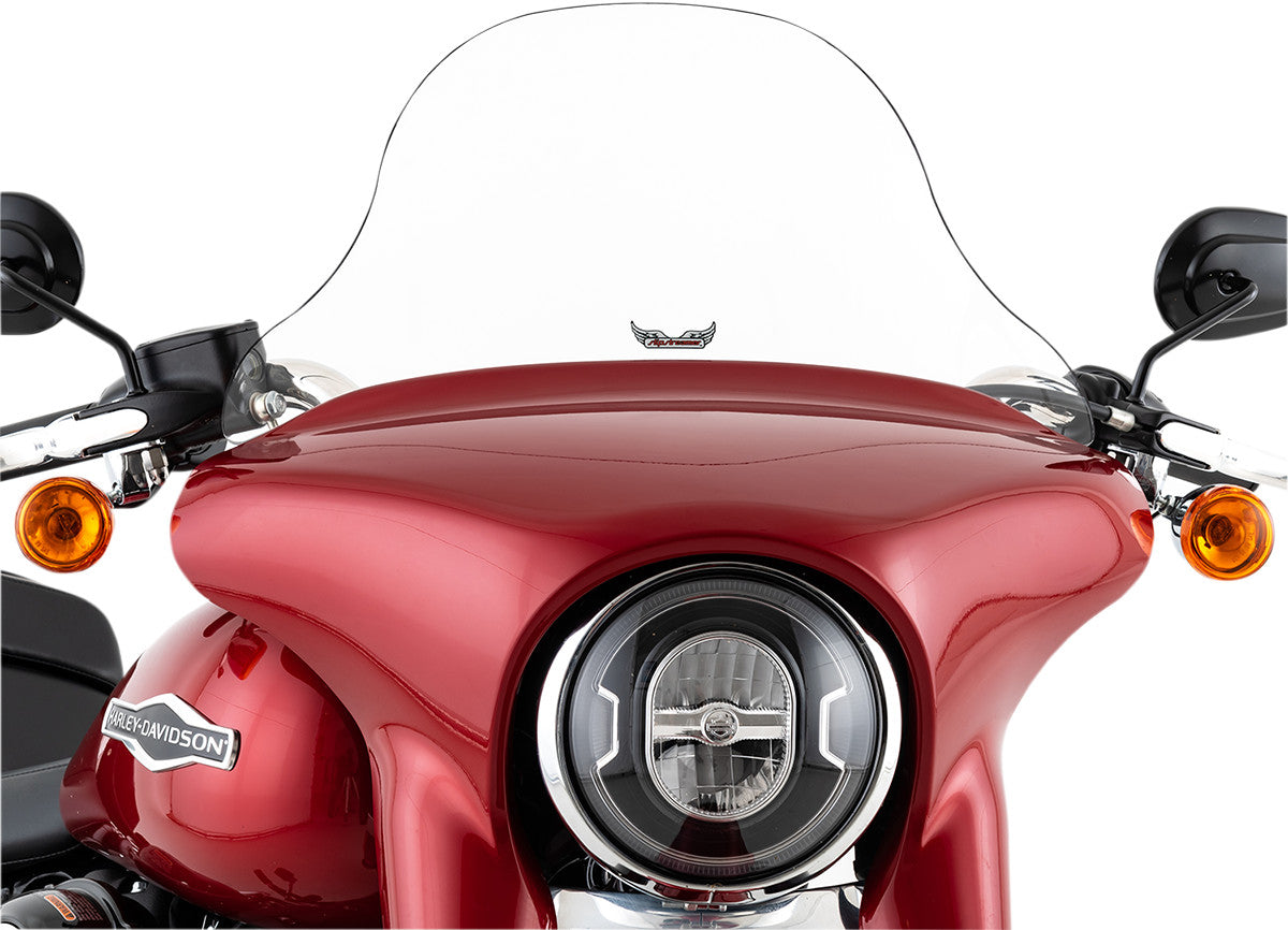Slipstreamer 8" Clear Motorcycle Fairing Windshield 2018-20 Harley Softail FLSB