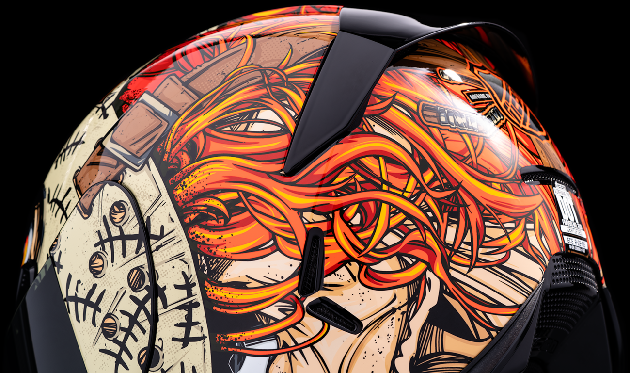 Icon Airframe Pro Topshelf Unisex Adult Motorcycle Street Race Full Face Helmet