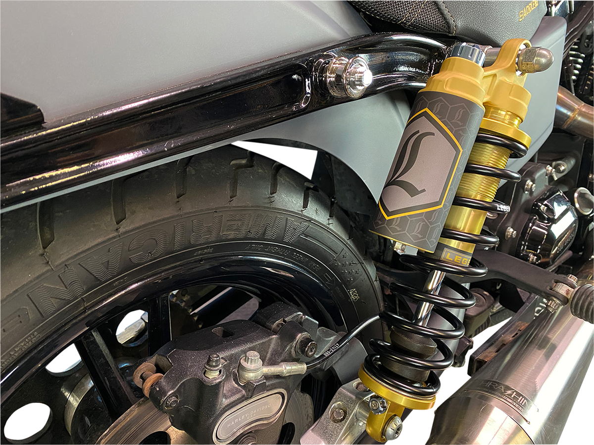 Legend REVO ARC Gold 13" Standard Rear Shocks 1984-2000 Harley FXRT FXRS FXR