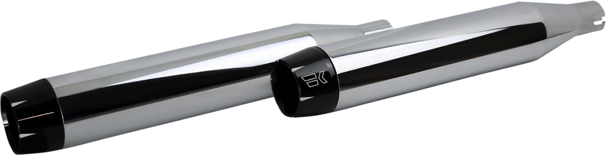 Khrome Werks Fat 3.5" Slip on Exhaust Mufflers 2018-2022 Harley Softail Heritage