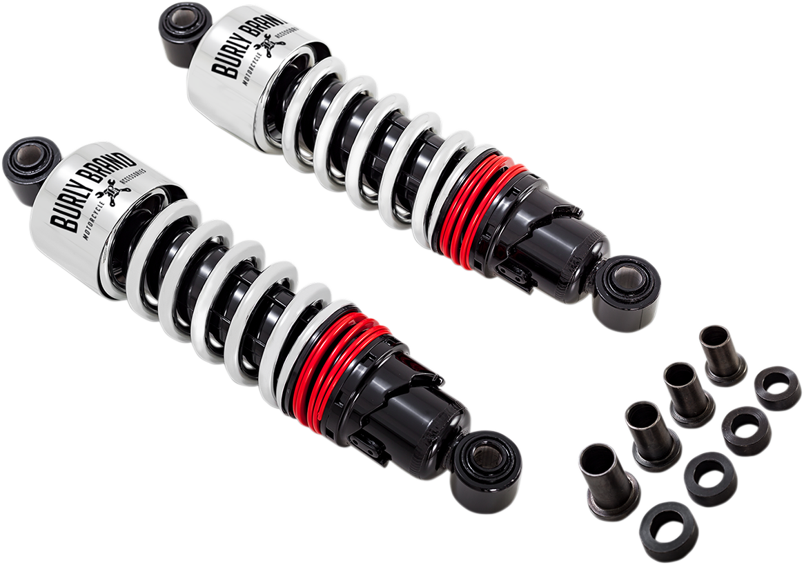 Burly Brand Slammer Plus Standard Rear Shocks fit 1980-2024 Harley Touring
