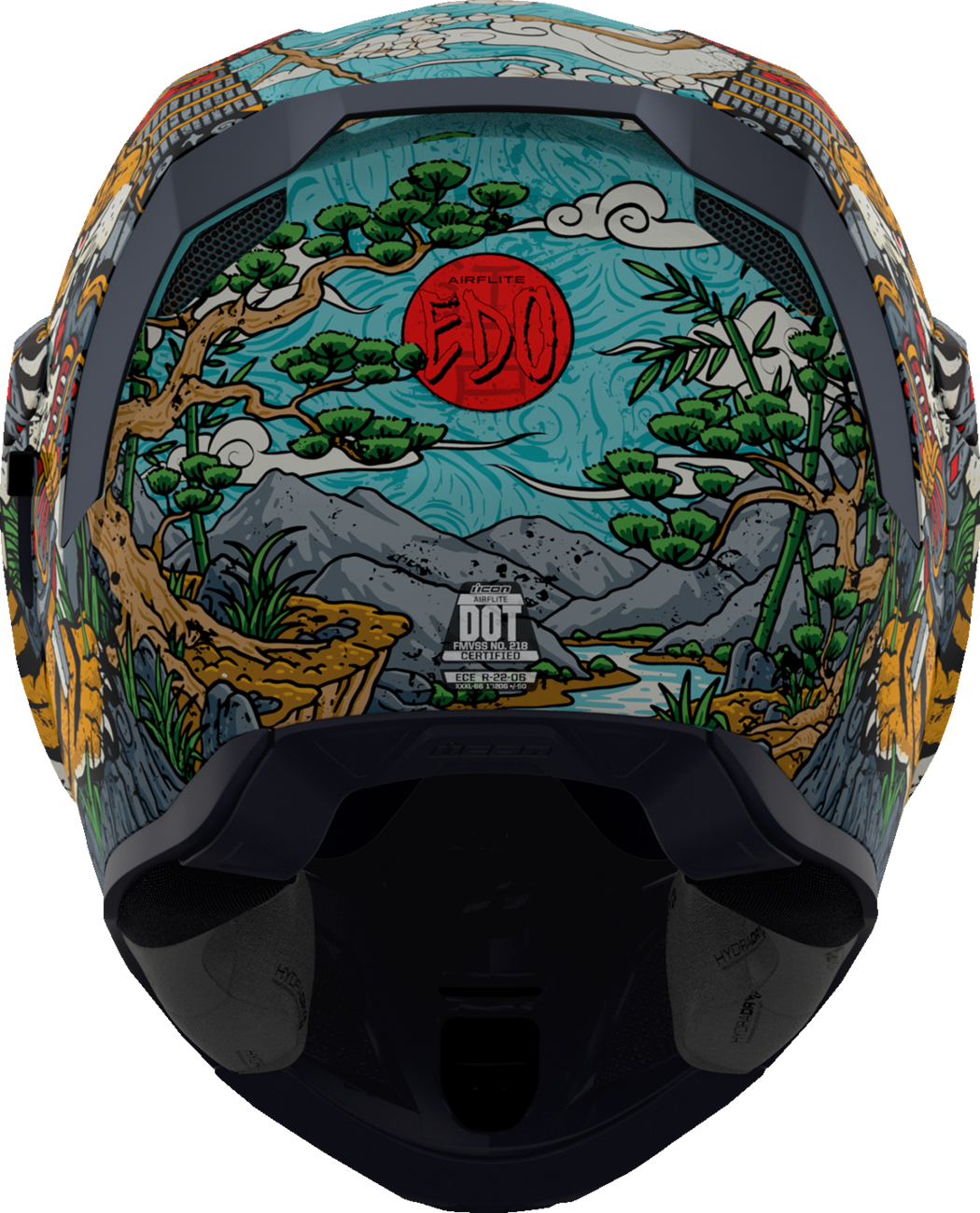 Icon Airflite Edo MIPS Unisex Adult Full Face Race Street Motorcycle Helmet