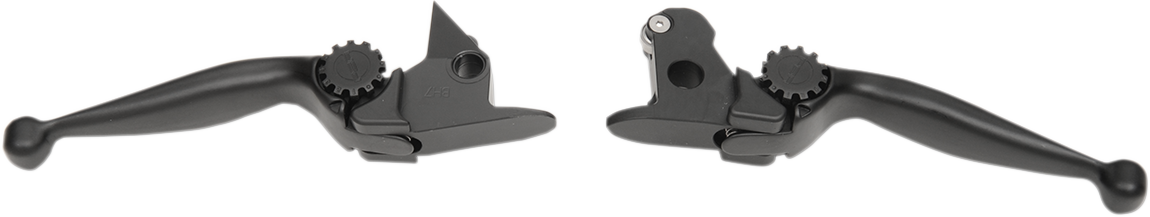 PSR Black Journey Adjustable Handlebar Lever Set for 2016 Harley FLSS FLSTFBS