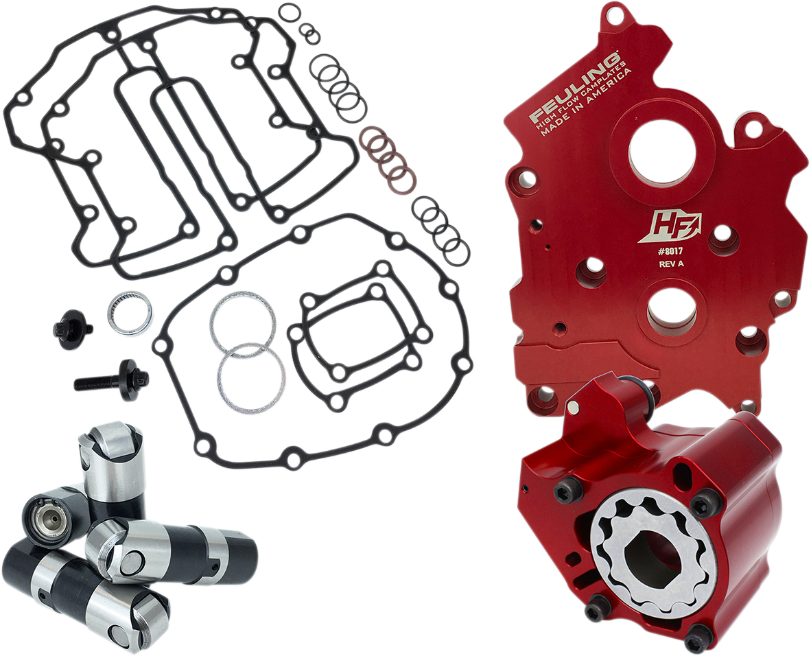 Feuling Race Series M8 Cam Chest Kit 2017-2024 Harley Softail Touring FLHR FLHX