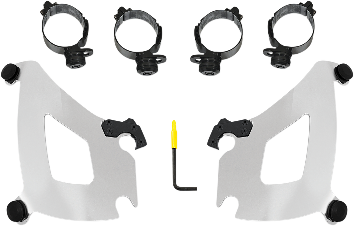 Memphis Shades Trigger-Lock Bullet Fairing Mounting Kit 2018-2021 Harley Softail