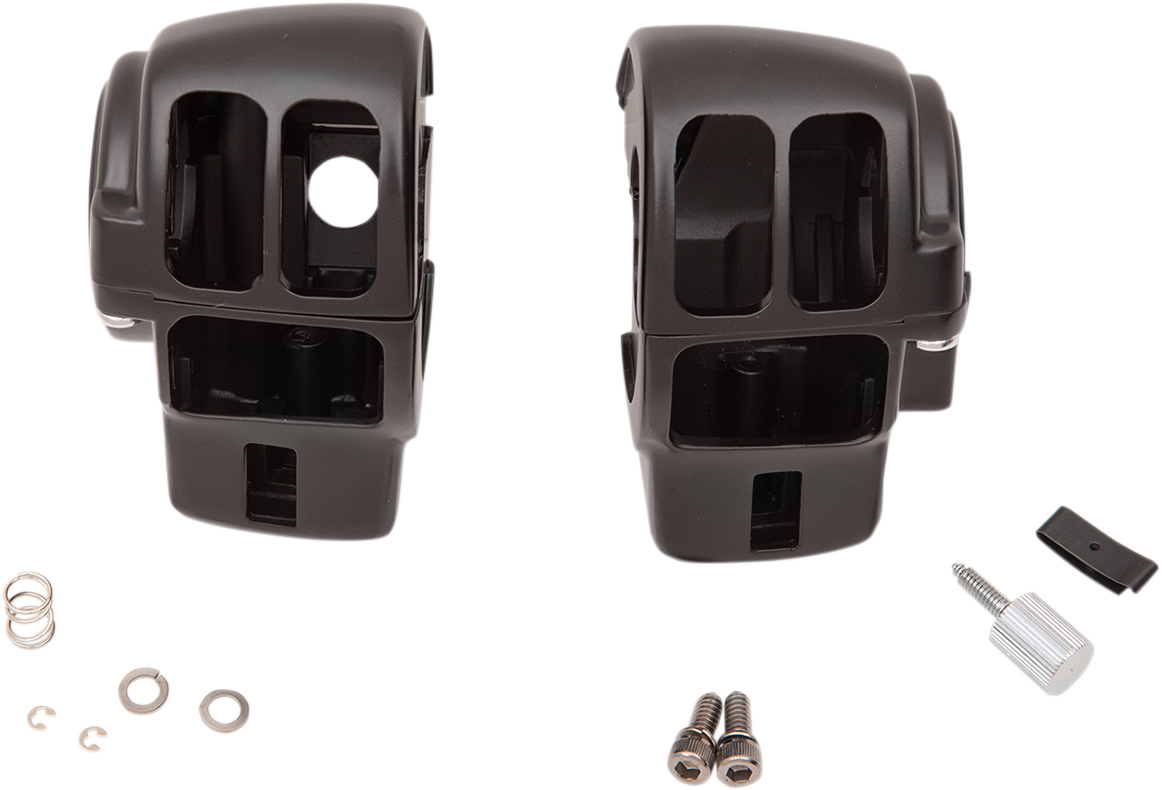 Drag Specialties Handlebar Switch Housing Kit 1996-2007 Harley Touring Models