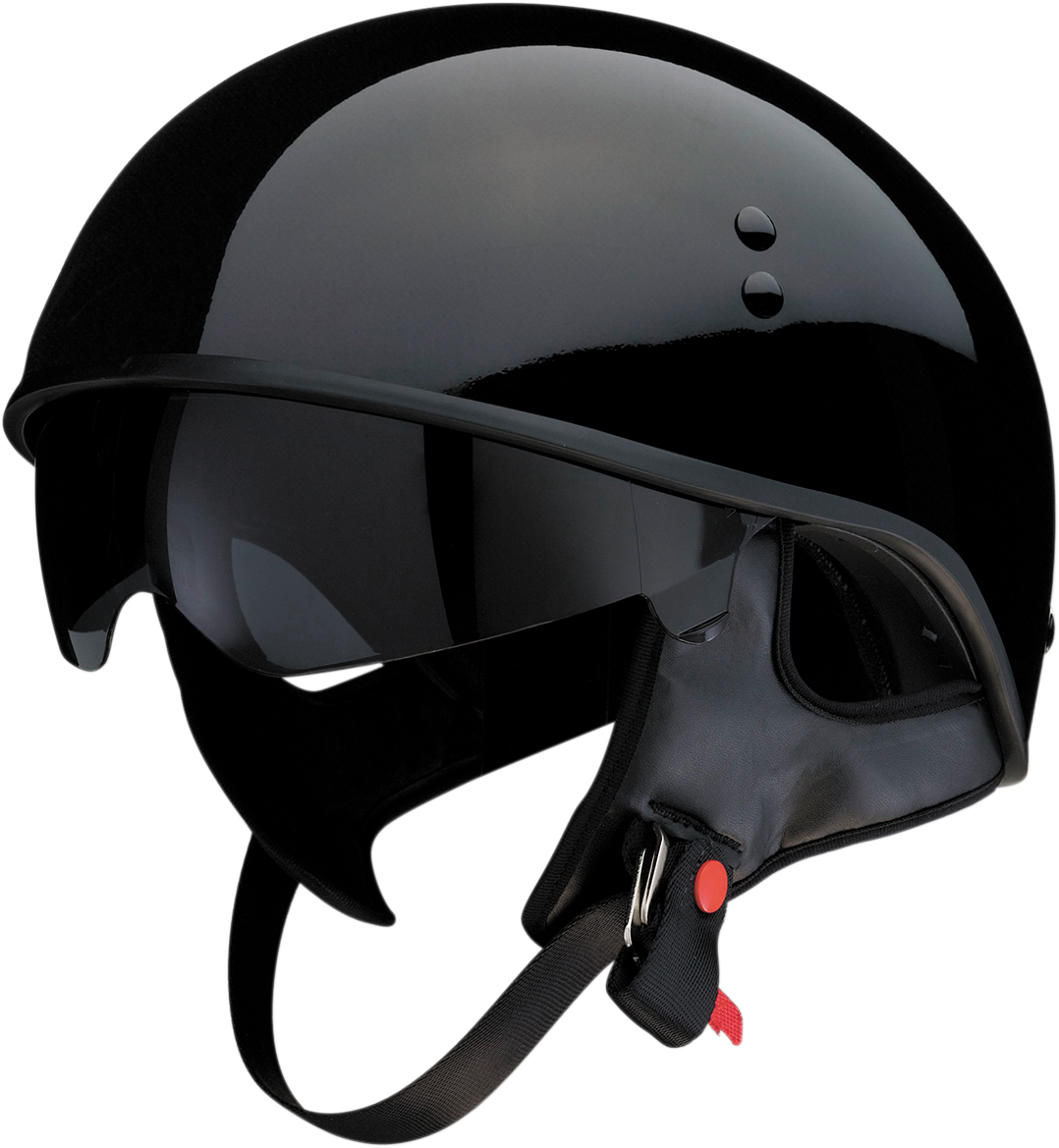 Z1R Vagrant Unisex Adult Motorcycle Riding Street Racing Half Helmet & Sun Visor