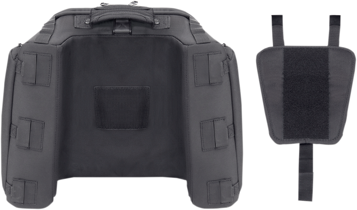 Saddlemen Tactical Black Universal Motorcycle Rear Tail Bag Harley Davidson