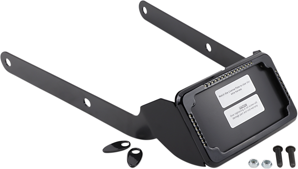Cycle Visions Curved LED License Plate Frame 2012-2017 Harley Softail Models