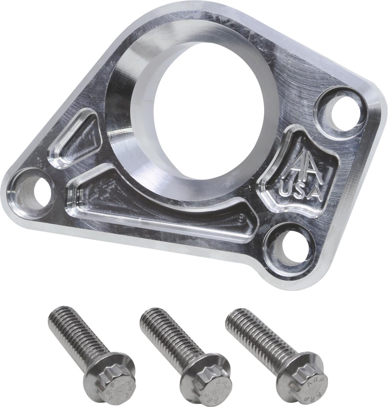Alloy Art Machined Floorboard Delete Motor Mount for 2017-2024 Harley Touring M8