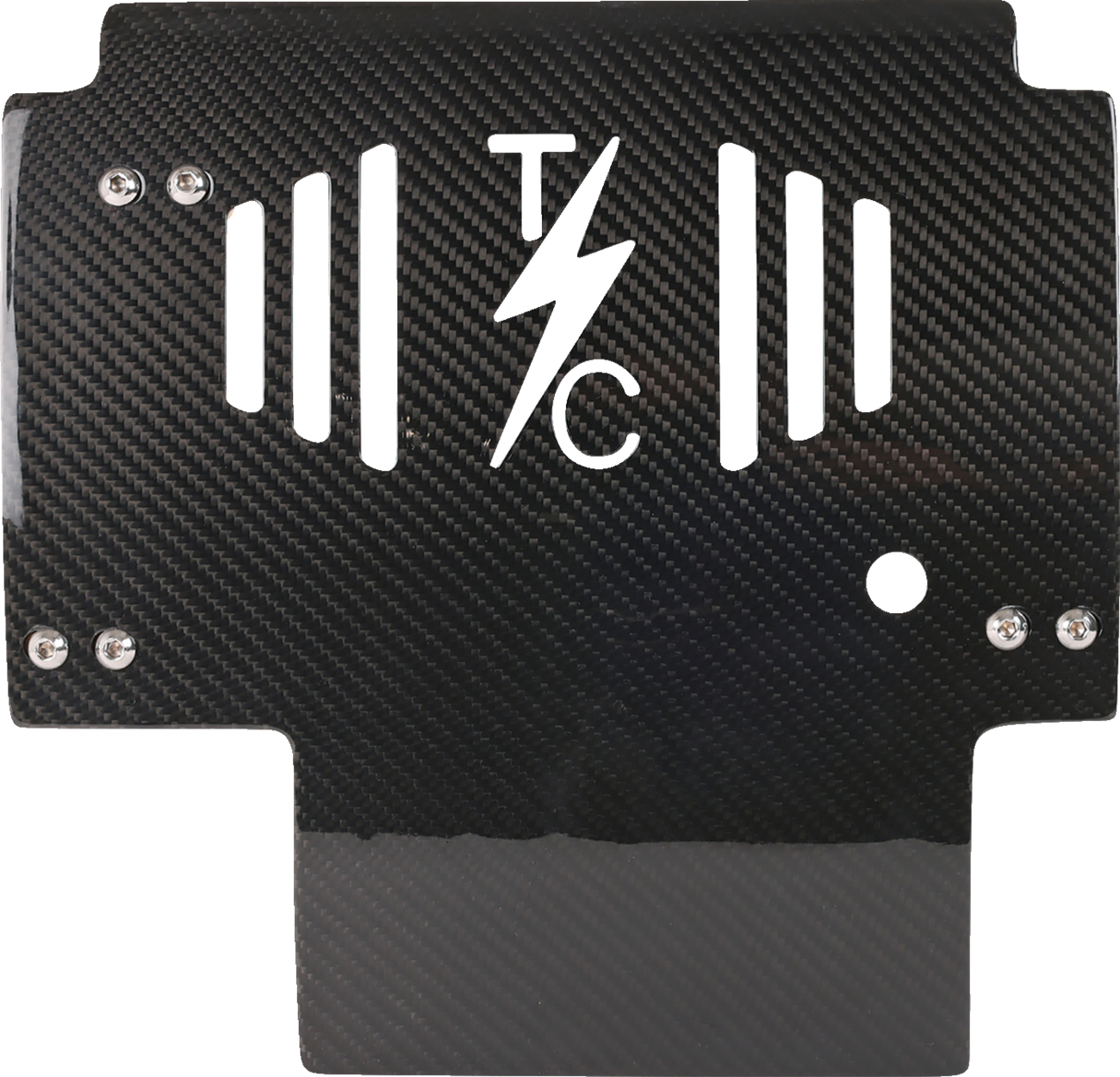 Thrashin Carbon Fiber Gold Skid Plate fits 2023-2025 Harley Street Road Glide