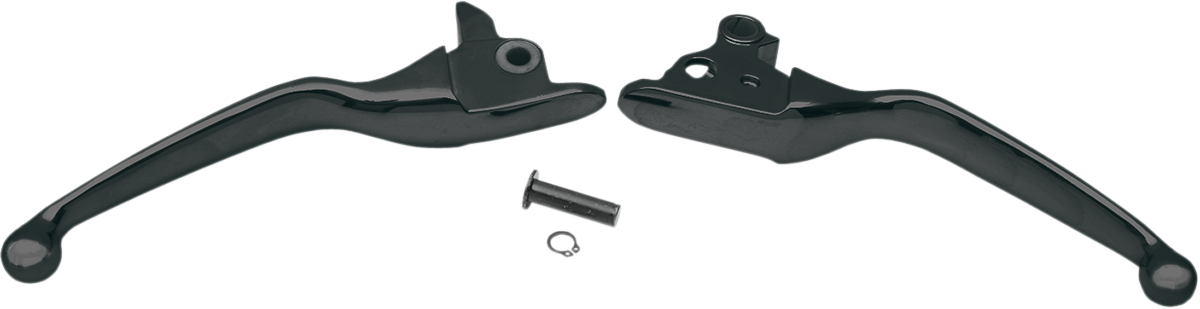 Drag Specialties Wide Blade Handlebar Lever Set 2008-2013 Harley Touring Models