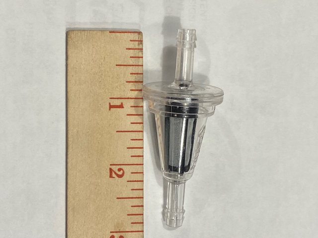 Visu Plastic Universal Motorcycle ATV Side by Side Offroad Inline Fuel Filter