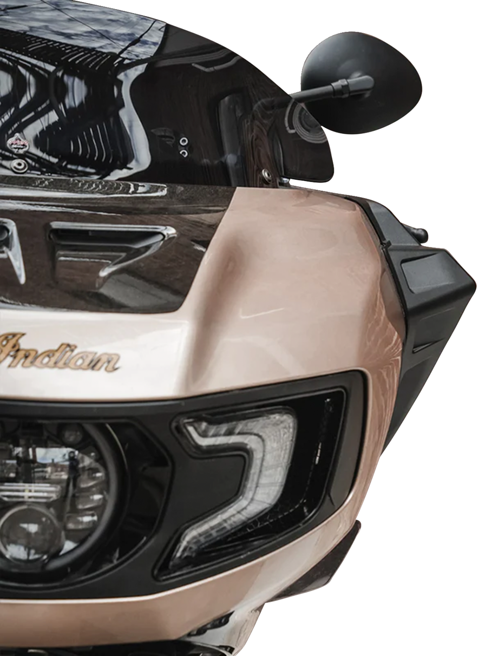 Klock Werks Flare Wing Fairing Wind Deflectors for 2020-2023 Indian Challenger