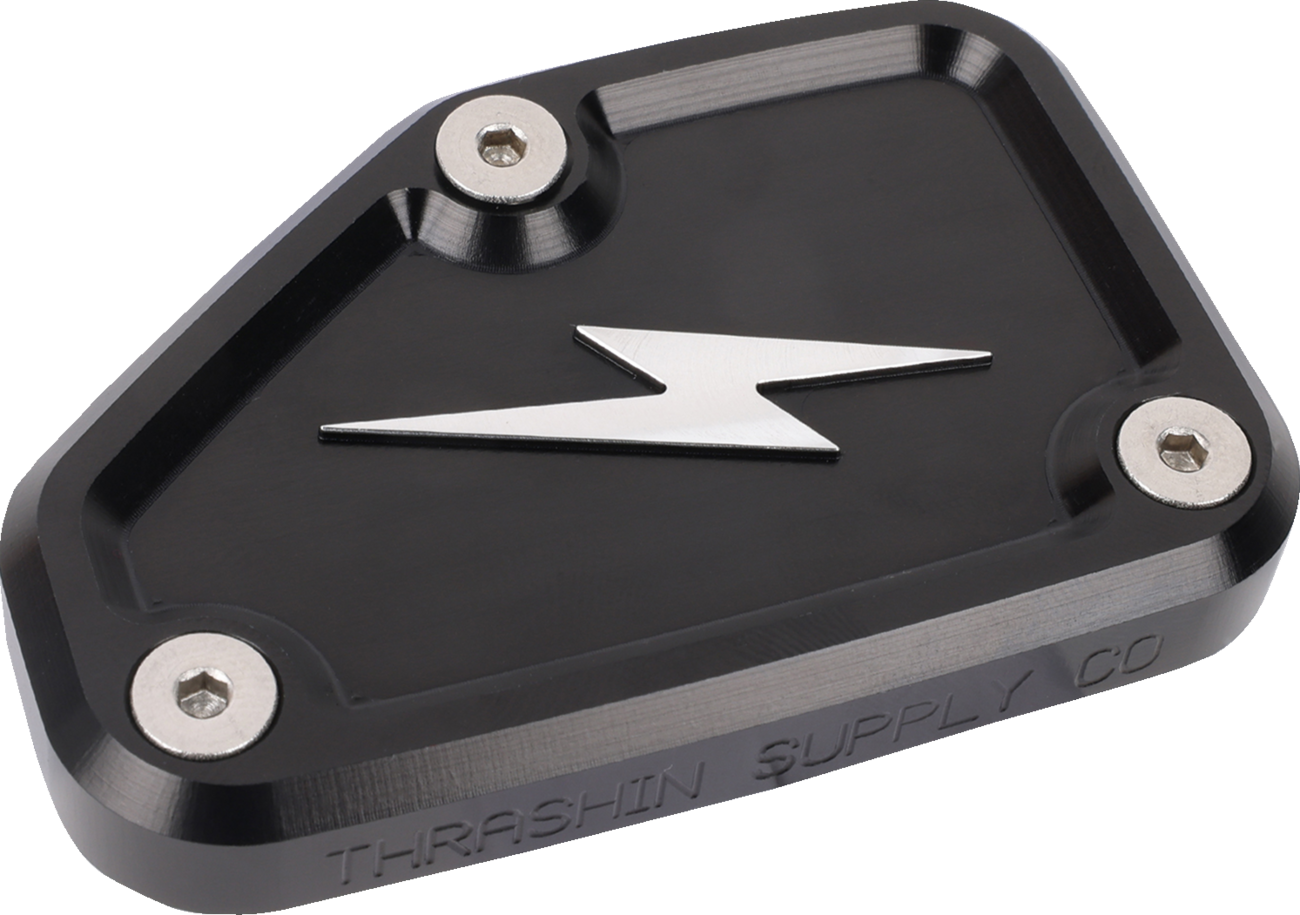 Thrashin Black Front Brake Master Cylinder Cover for 2024 Street Road Glide