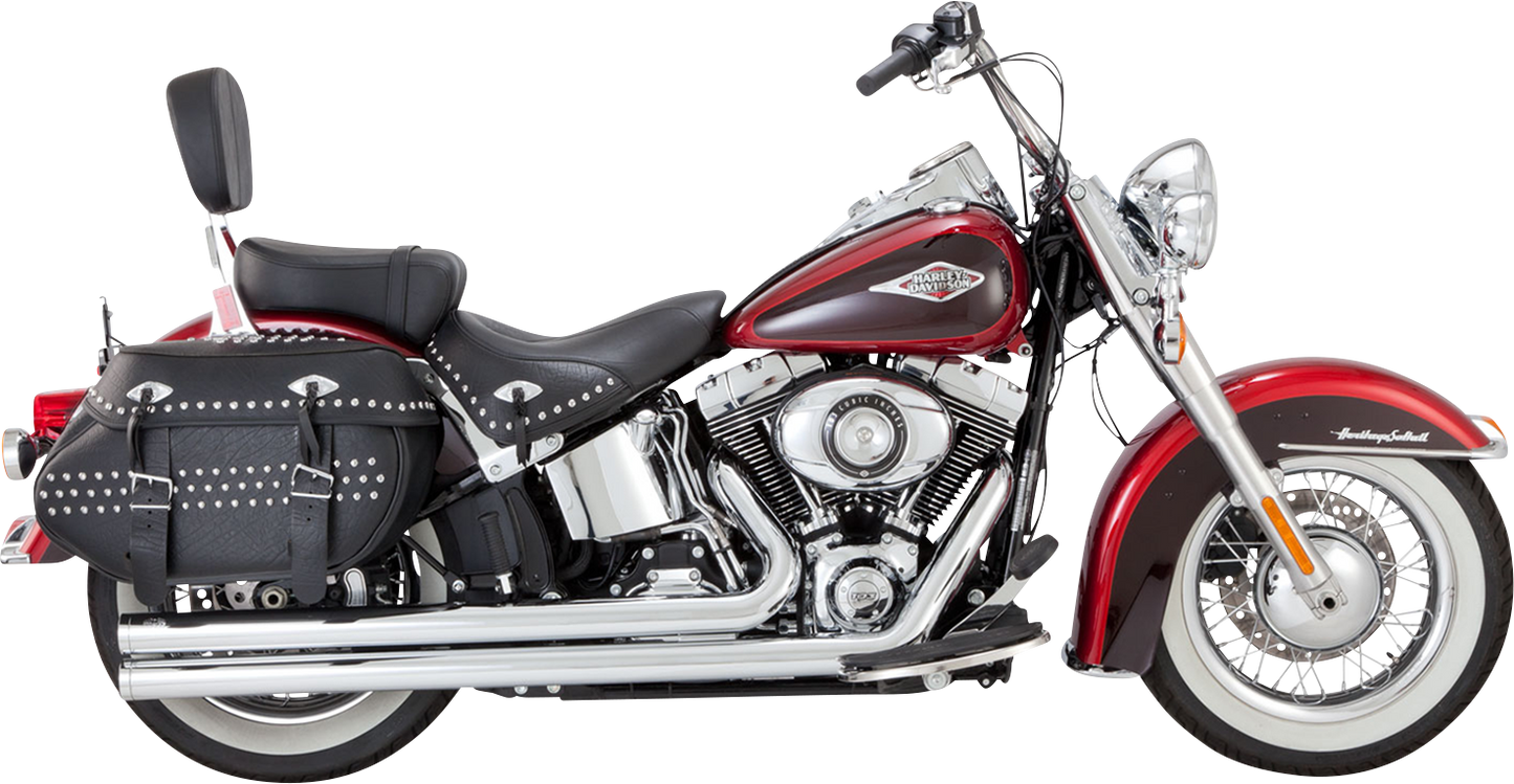Vance & Hines Big Shots Staggered Exhaust System 1986-2017 Harley Softail 17323