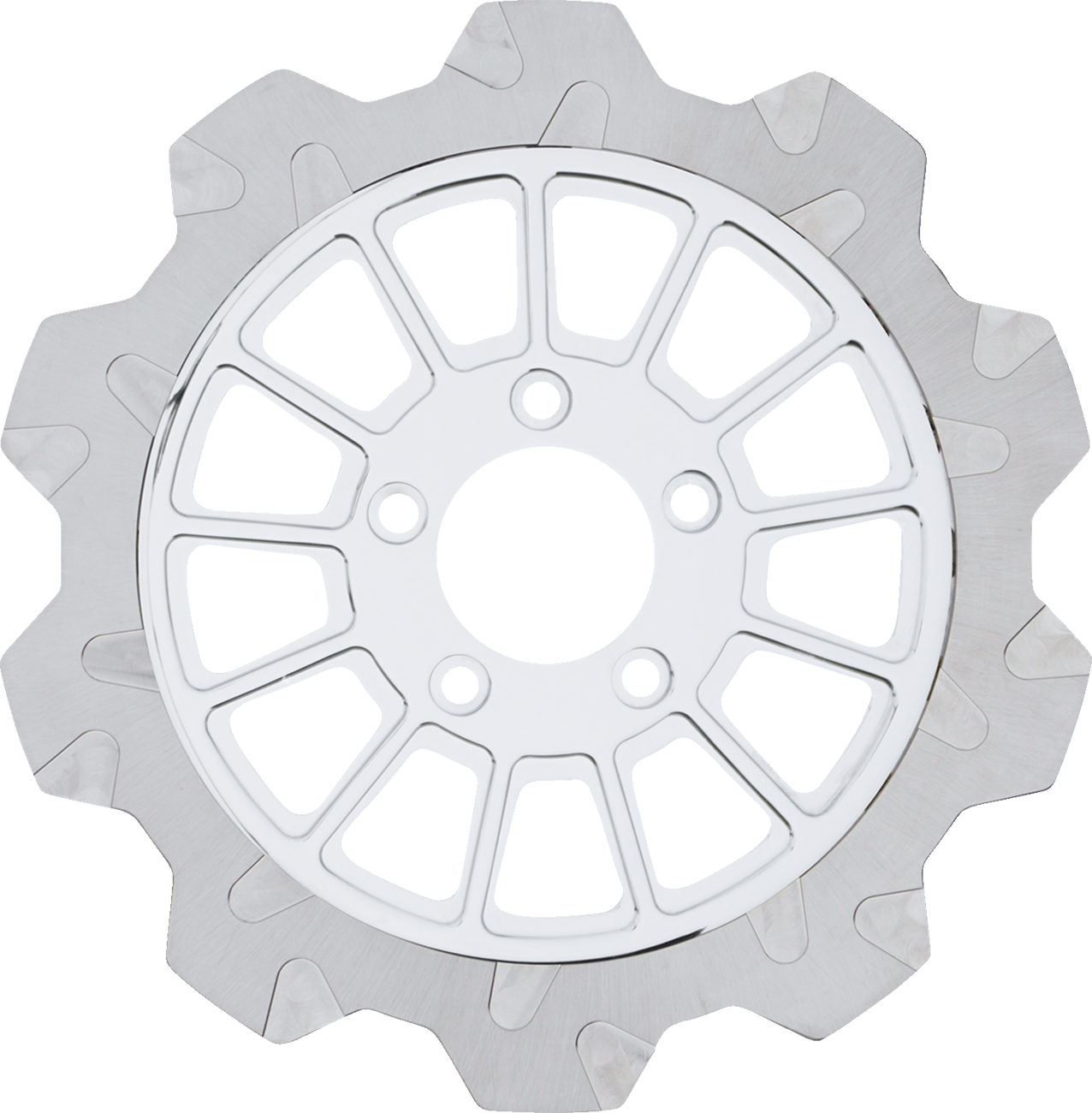 Lyndall Racing Crown Cut 13 Spoke Rear Brake Rotor for 2000-2023 Harley Davidson