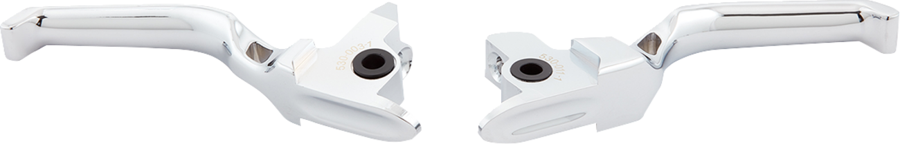 Arlen Ness Chrome Method Hand Clutch & Brake Levers for 1996-2016 Harley 530-020