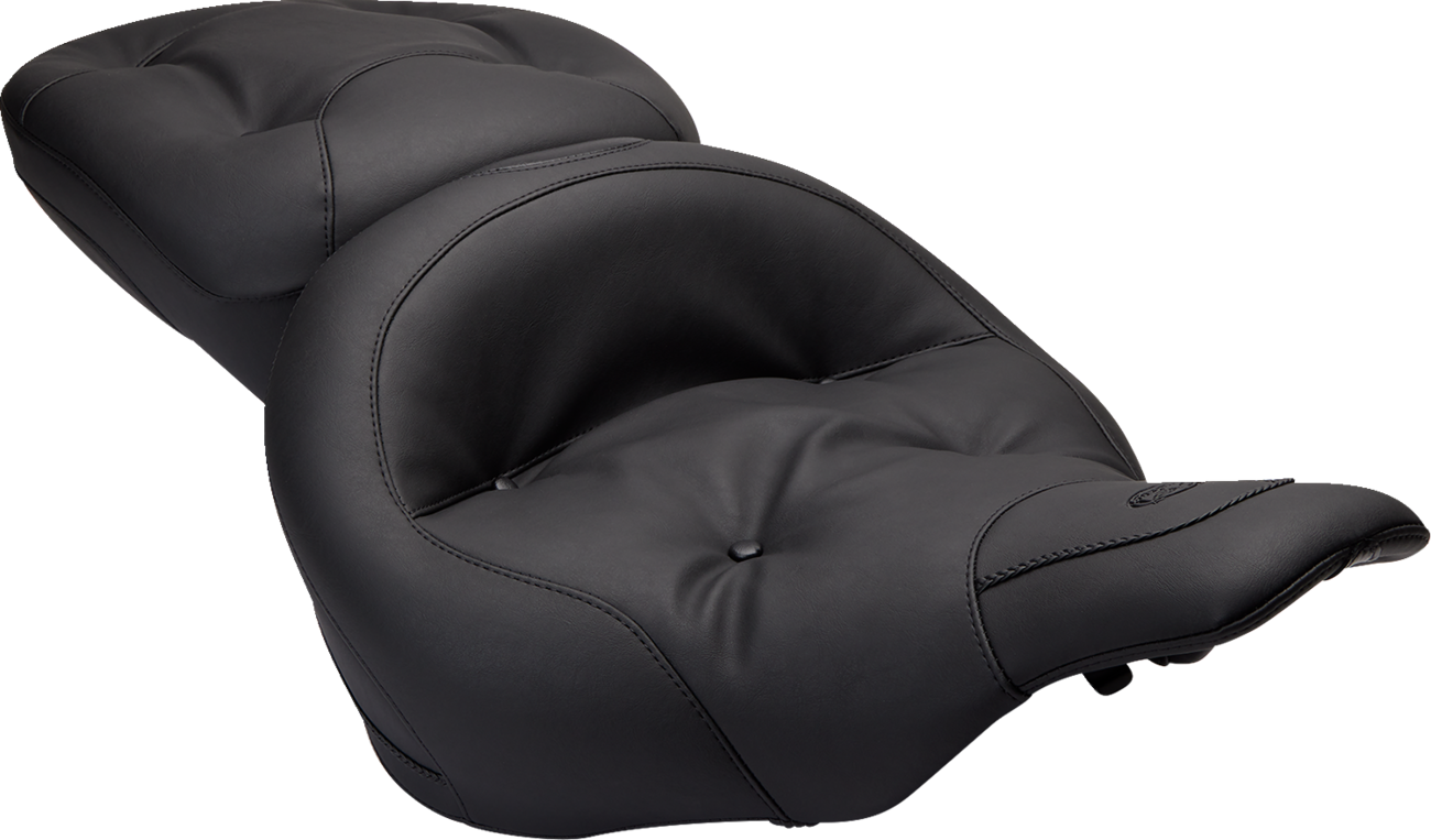 Mustang Regal Wide Pillow Top Seat 1997-07 Harley Touring FLHT FLTR FLHTC FLHTI