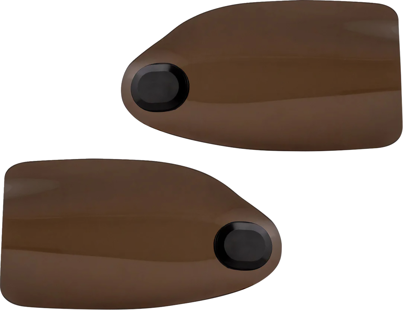 Klock Werks Flare Bronze Hand Guards fits 2002-2025 Harley Hydraulic Clutch