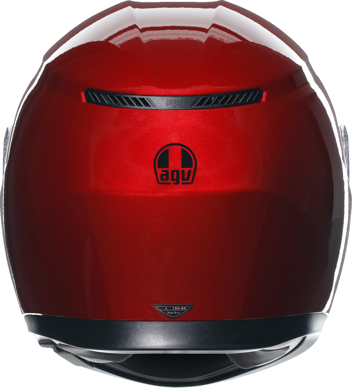 AGV K3 Mono Competizione Red Unisex Adult Motorcycle Street Full Face Helmet