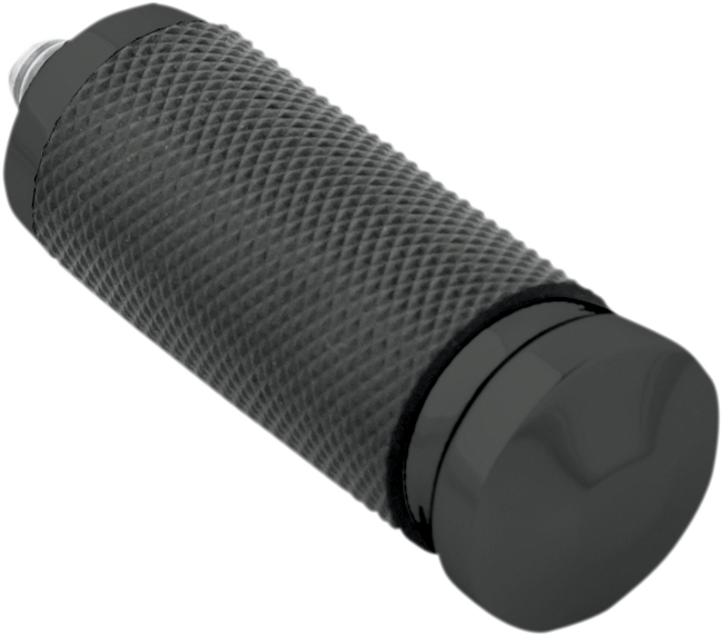 Performance Machine Black Contour Rubber Wrapped Motorcycle Shift Peg for Harley