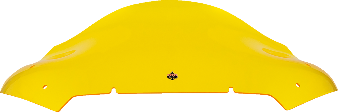 Klock Werks Kolor Flare 10" Yellow Windshield for 2023-25 Harley Road Glide FLTR