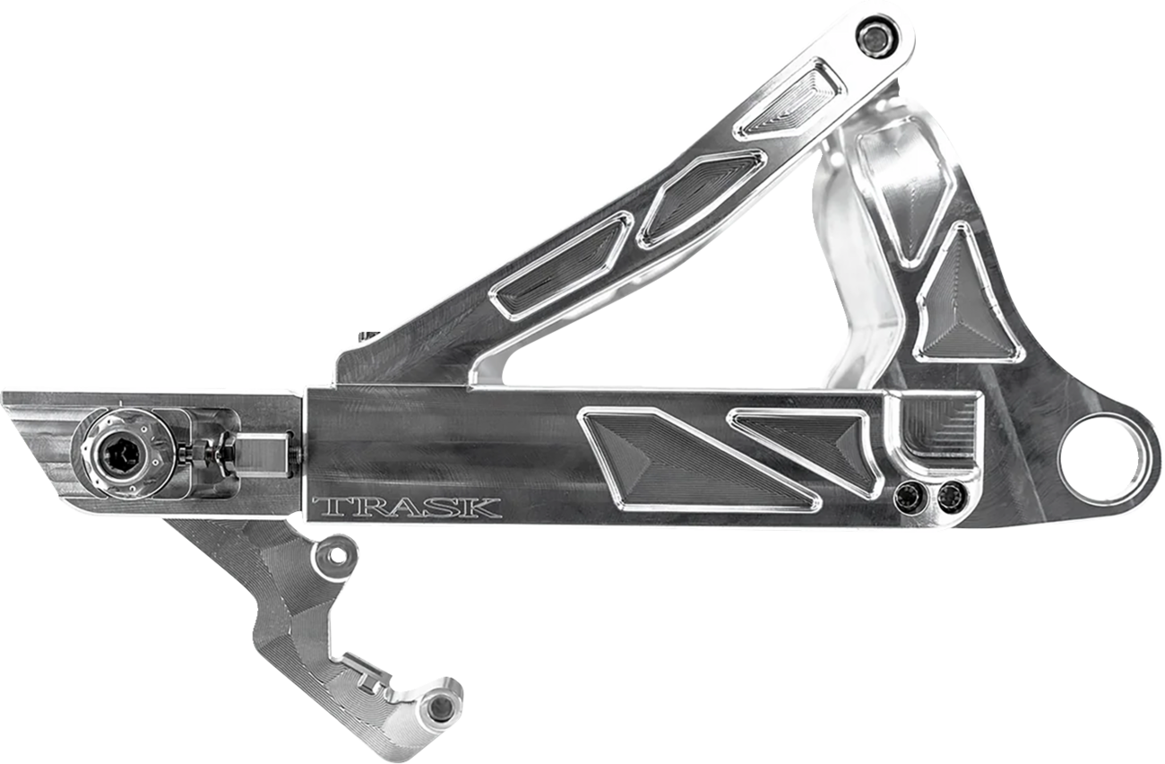 Trask Assault Raw Billet Aluminum Rear Swingarm fits 2018-2024 Harley Softail