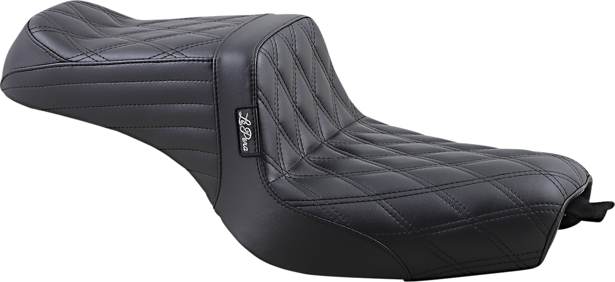 Le Pera Tailwhip Double Diamond Stitch Seat for 2010-2022 Harley Sportster 883