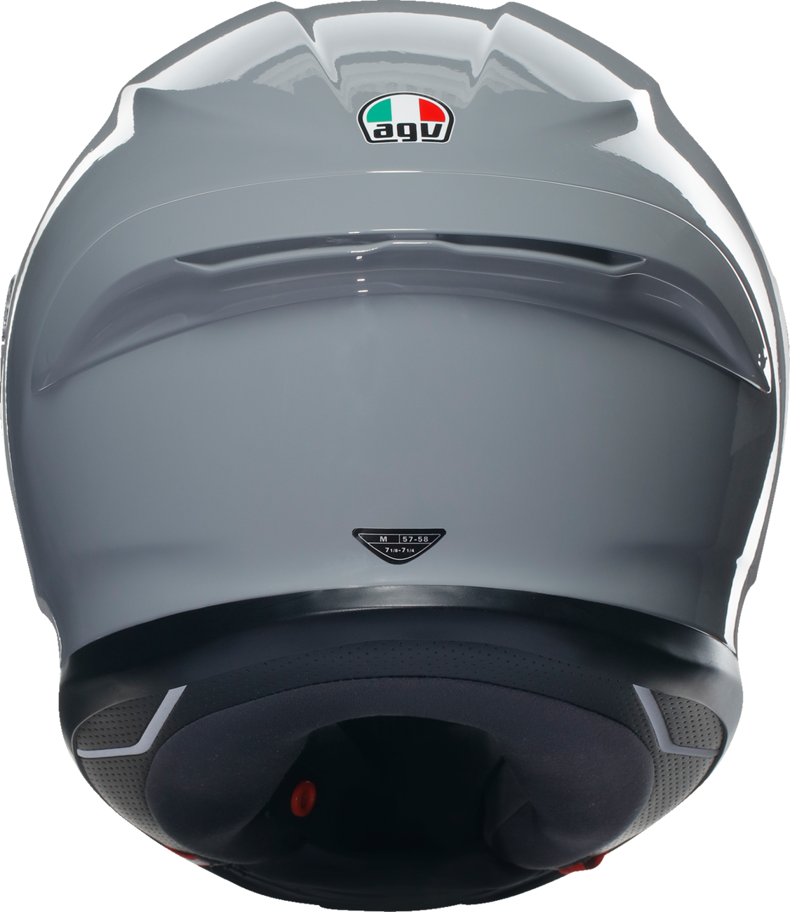 AGV K6 S Solid Nardo Gray Unisex Adult Motorcycle Street Full Face Helmet
