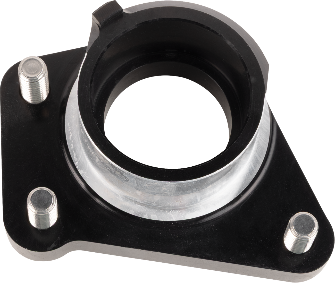 Alloy Art Black Floorboard Delete Motor Mount fits 2017-2024 Harley Touring M8