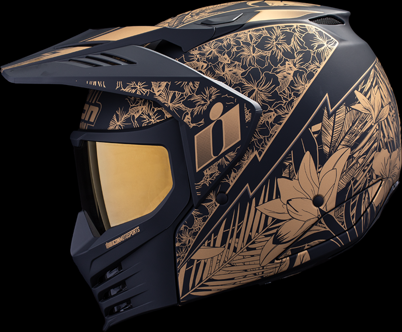 Icon Elsinore Kaonohi Unisex Adult Modular Motorcycle Racing Street Helmet