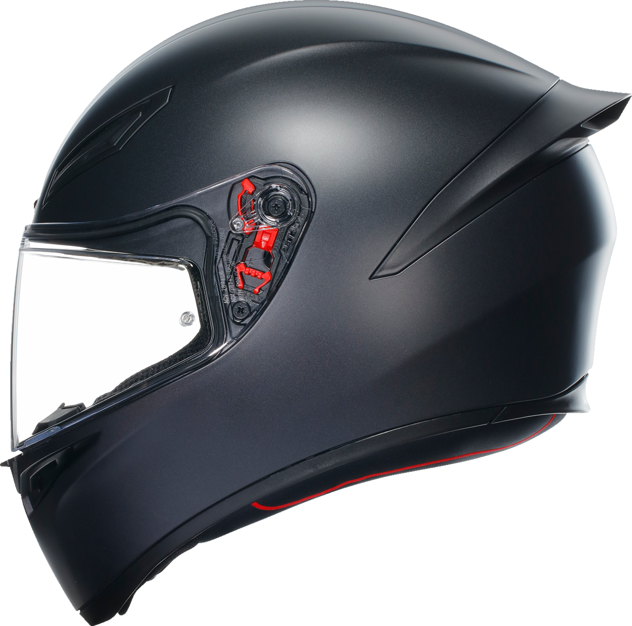 AGV K1 S Solid Matte Black Unisex Adult Motorcycle Street Full Face Helmet