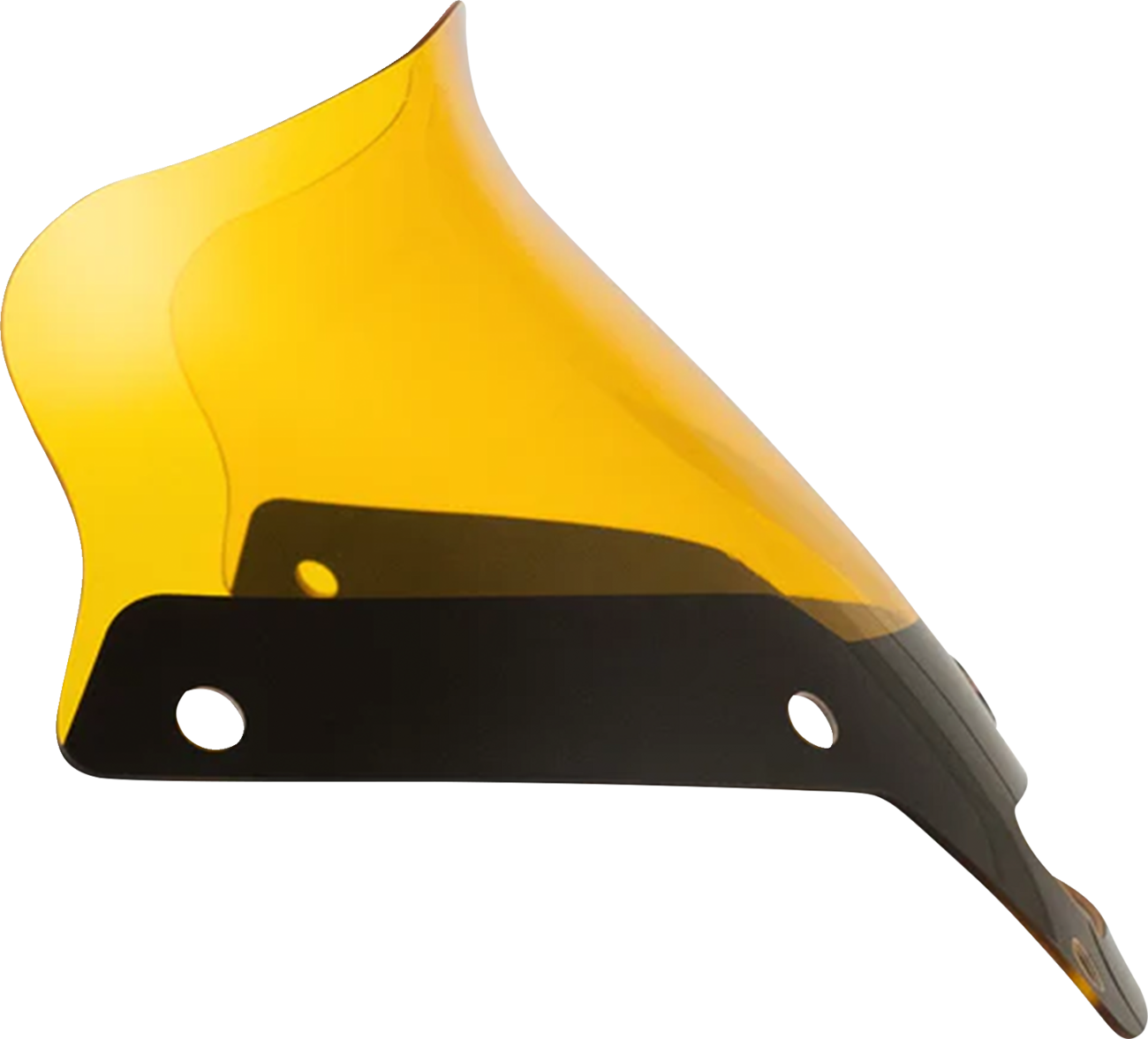 Klock Werks Kolor Flare 6" Yellow Windshield 2022-2024 Harley Softail Low Rider
