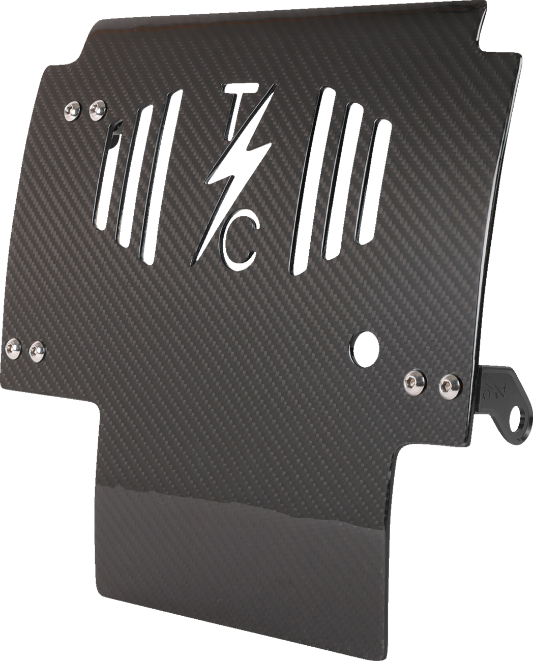 Thrashin Carbon Fiber Weave Skid Plate fits 2023-2025 Harley Road Street Glide
