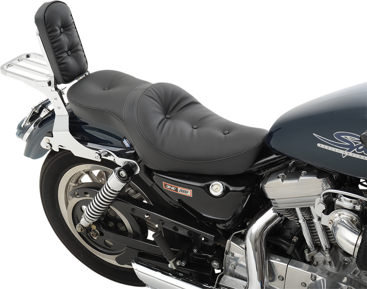 Drag Specialties Low Profile Seat fits 1982-2003 Harley Davidson Sportster XLH
