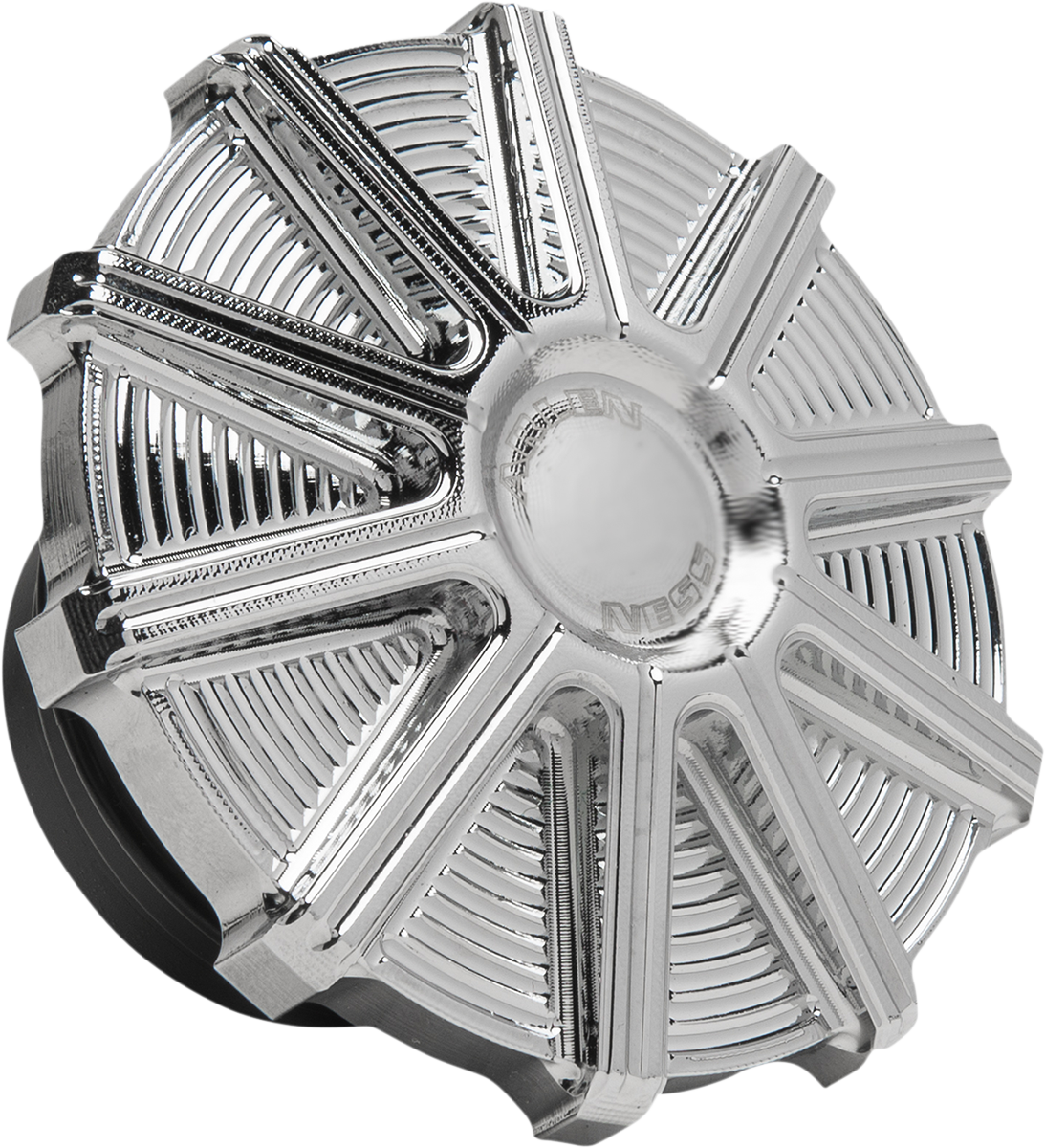 Arlen Ness 10 Gauge Chrome Gas Tank Cap 1992-2023 Harley Softail Touring
