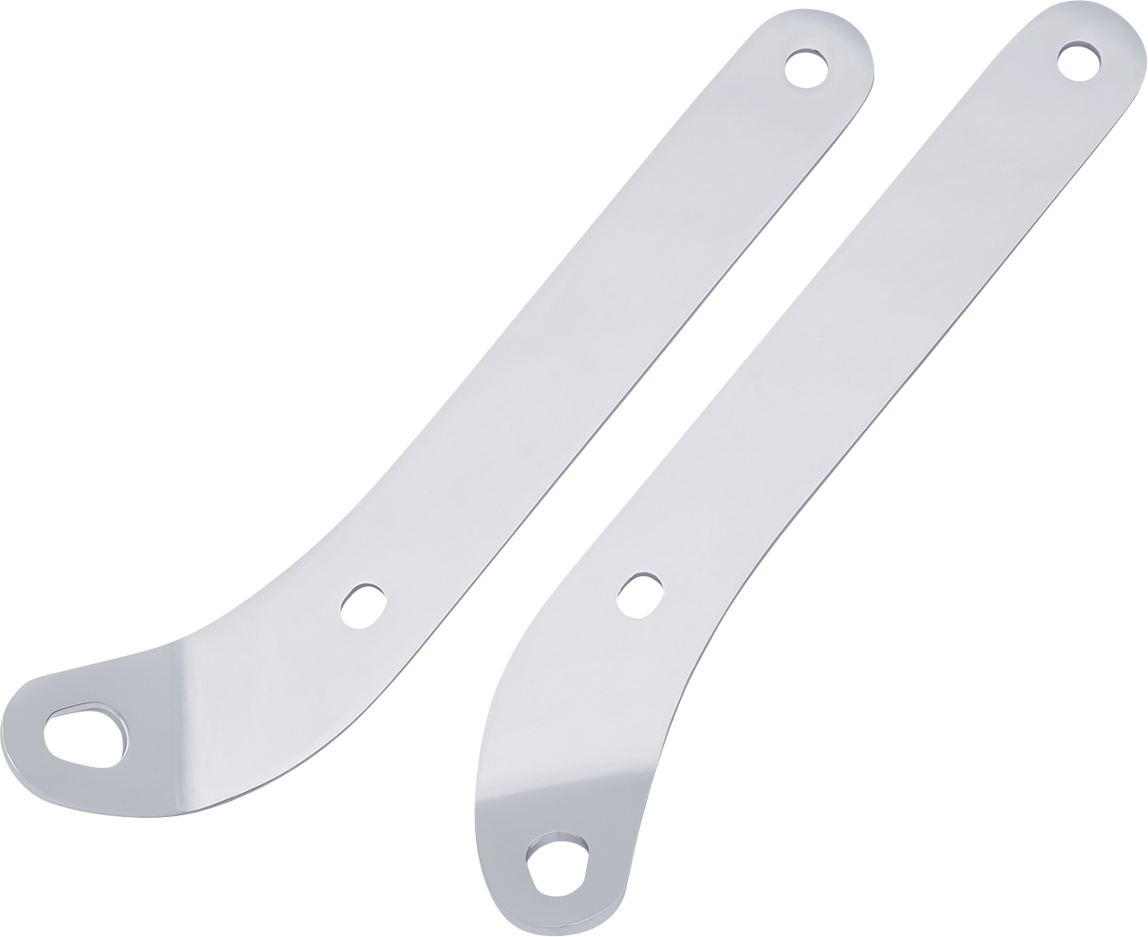 Ciro Chrome Motorcycle Tie Down Brackets for 2015-2024 Harley Road Glide FLTR