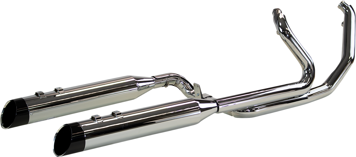 Khrome Werks Dominator 2-2 Edge Chrome Exhaust System 2017-2024 Harley Touring
