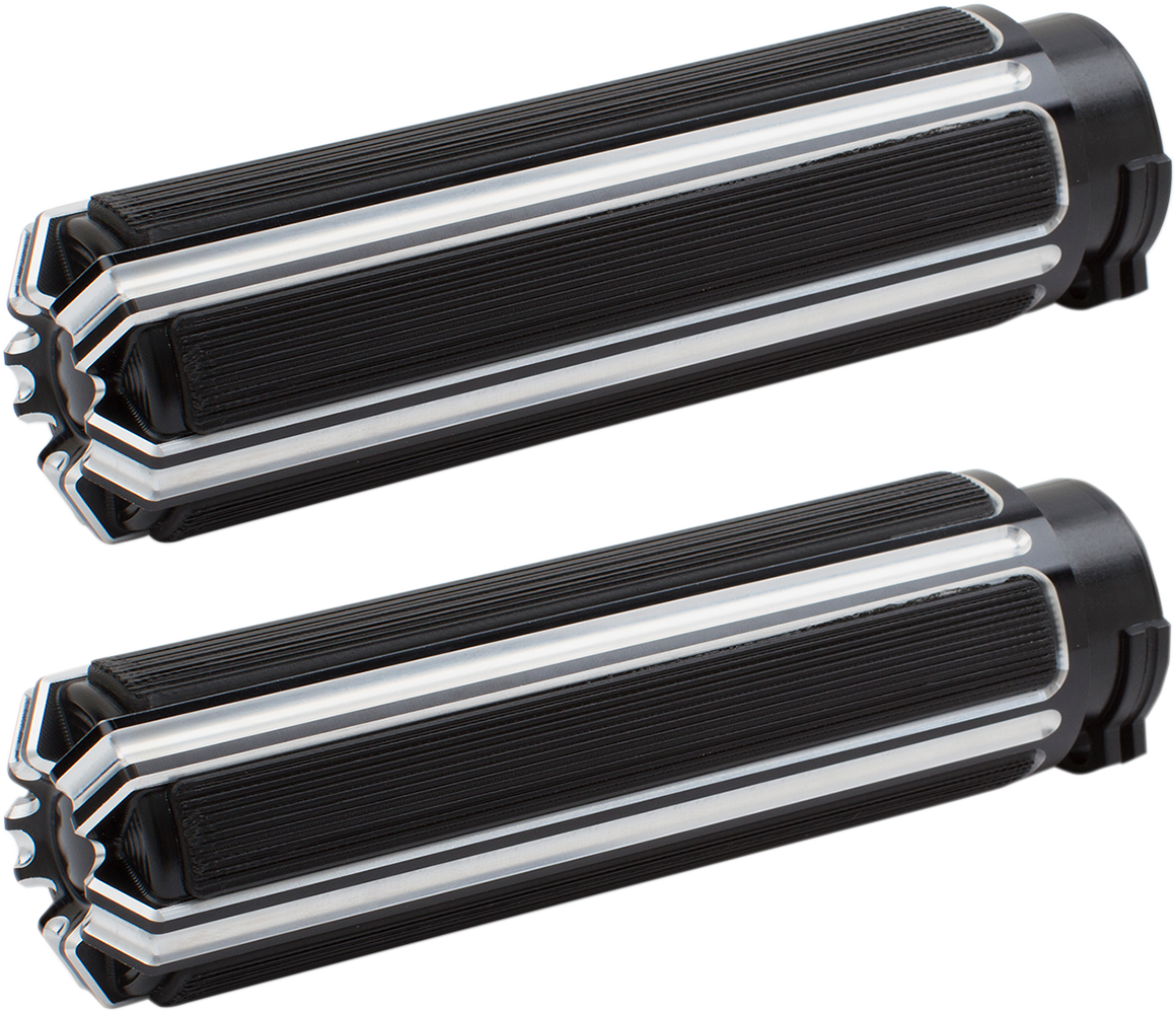 Arlen Ness 10 Gauge Motorcycle Handlebar Grips 2008-2024 Harley Touring Models