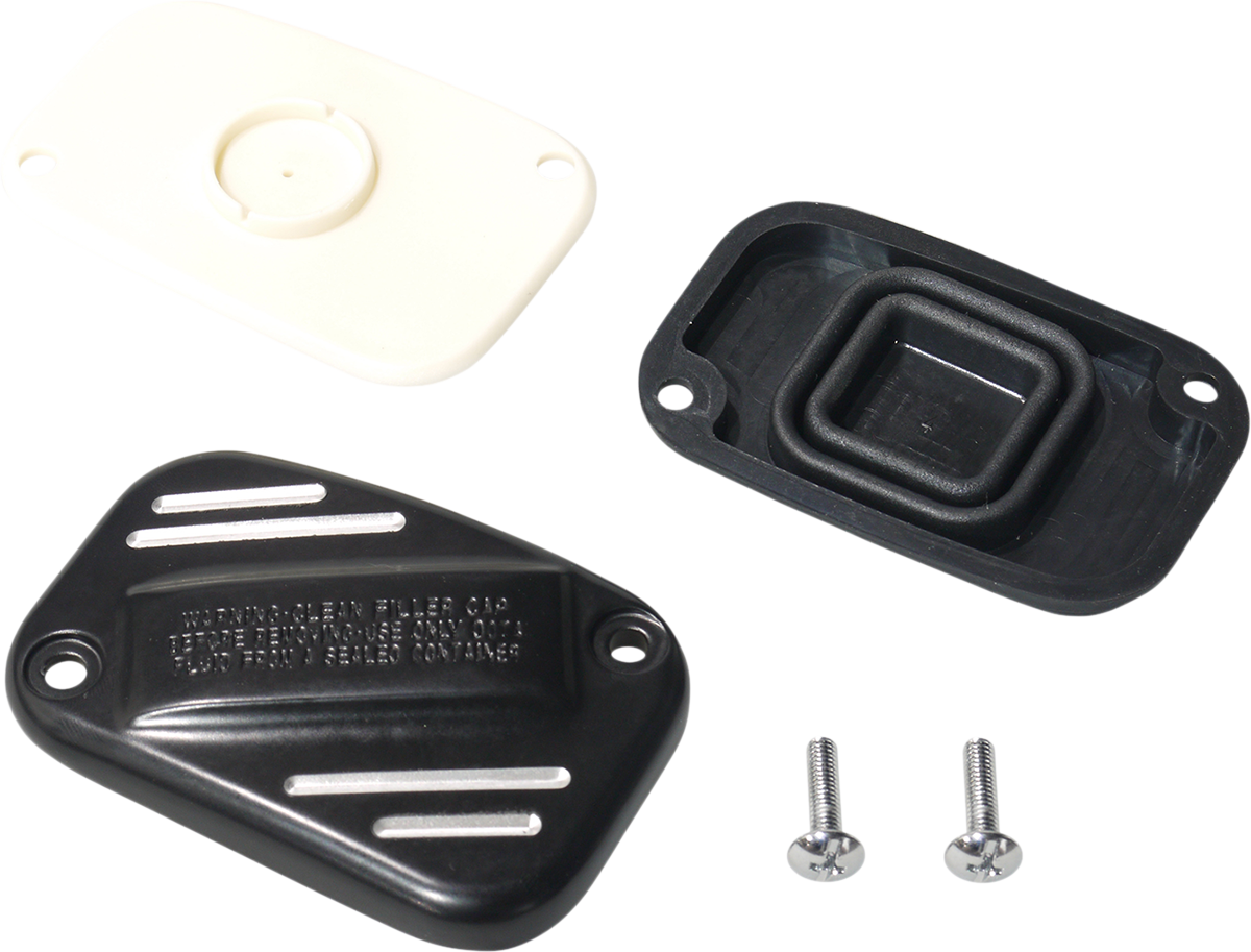 Drag Specialties Front Brake Master Cylinder Cover for 2015-2024 Harley Softail