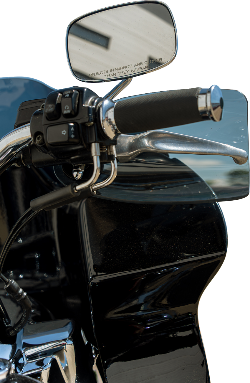 Klock Werks Flare Tinted Hand Guards fits 2002-2025 Harley Hydraulic Clutch
